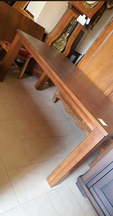 Stół drewniany dębowy lite drewno rozkładany solidny masywny FV DOWÓZ