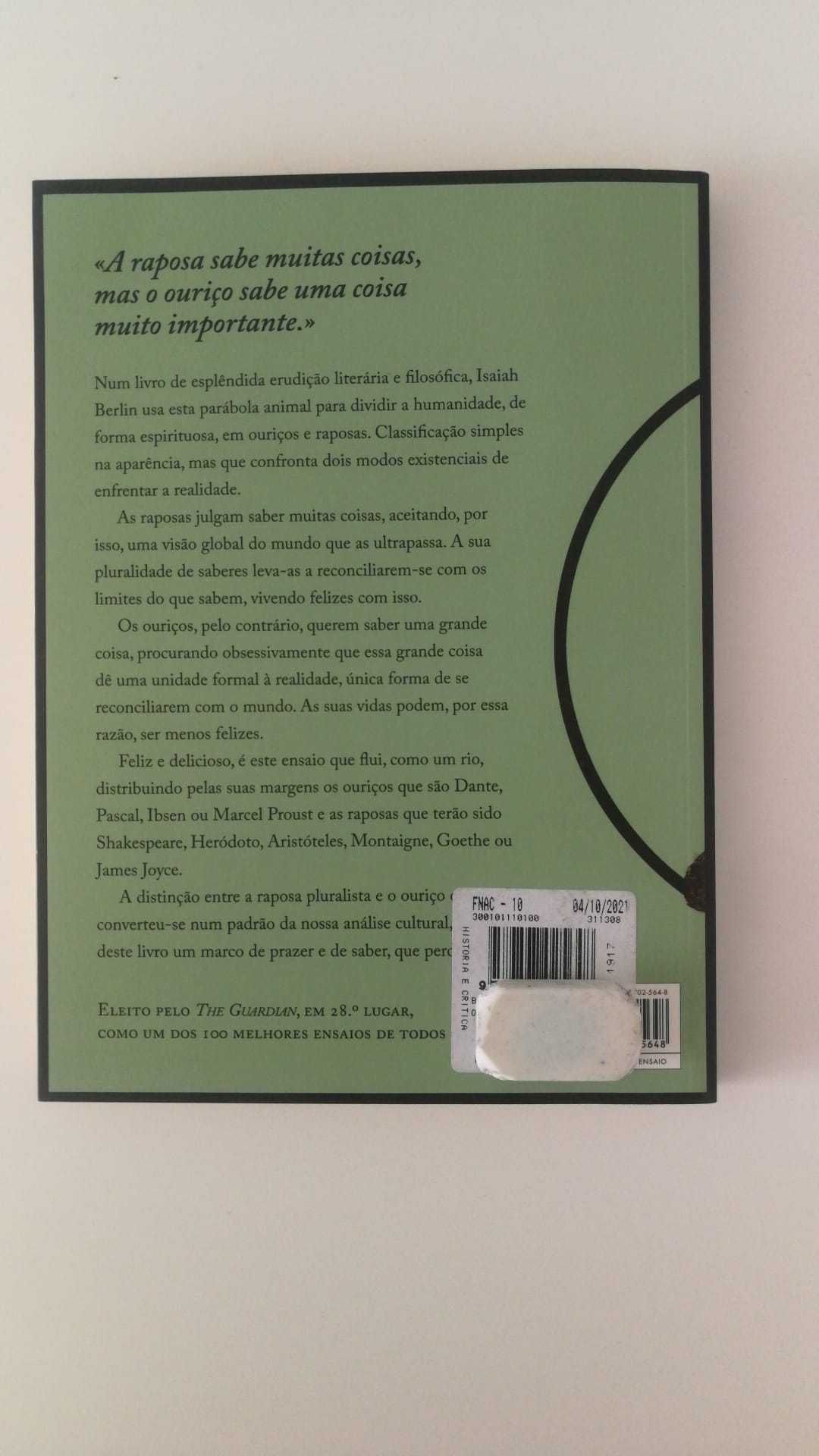 O Ouriço e a Raposa