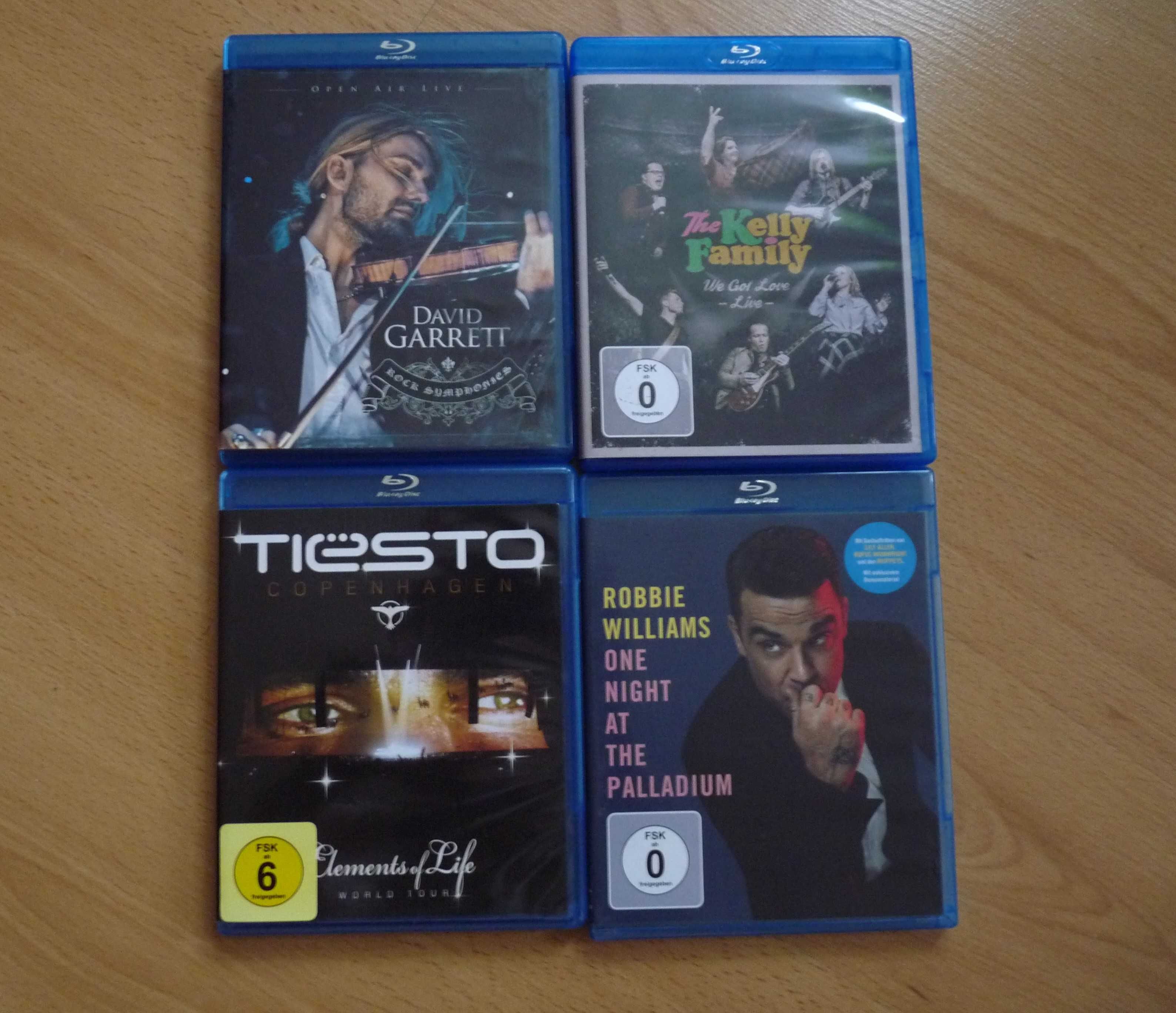 Koncerty na Blu Ray Stan SUPER! Możliwość ZAKUPU POJEDYNCZYCH PŁYT !!