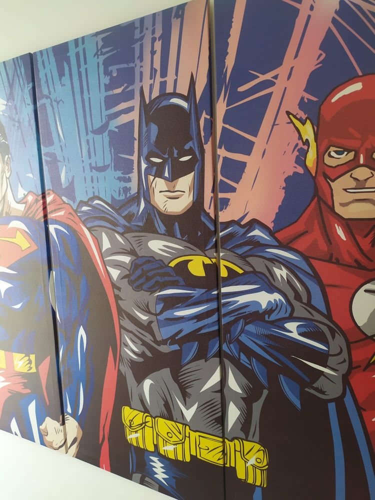 Postacie Marvela ;) superman, batman…