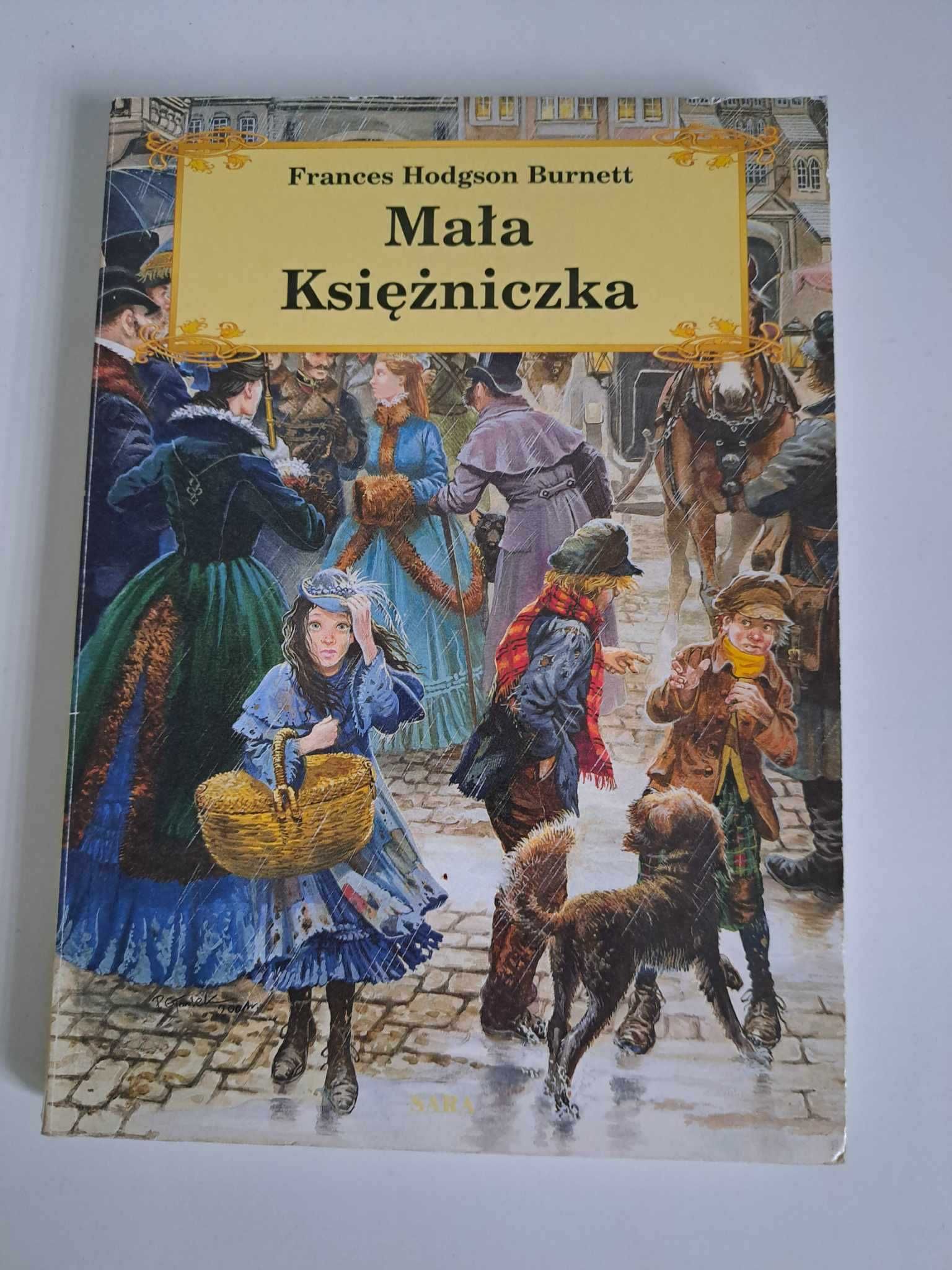 Mała Księżniczka Frances Hodgson Burnett Książka dla dzieci