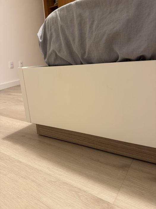 Conjunto cama e colchão