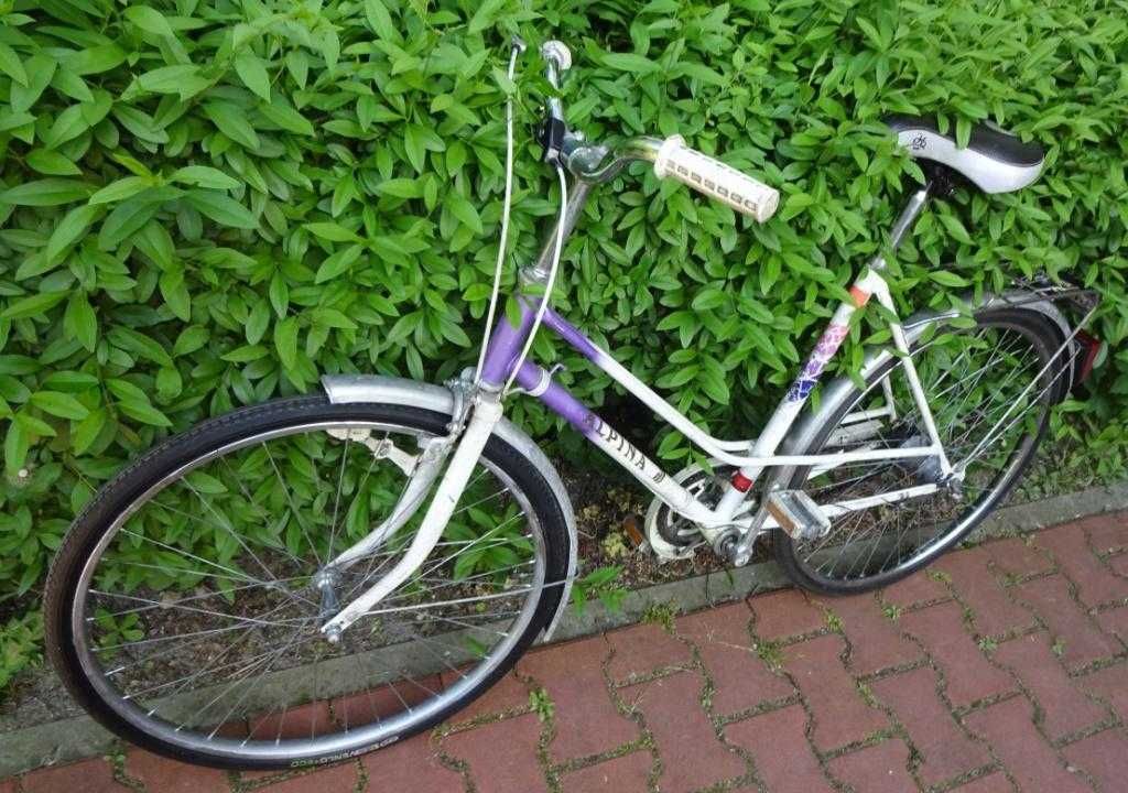Rower - Alpina Dziewczęcy Damka Opony 24 Cale Dobry