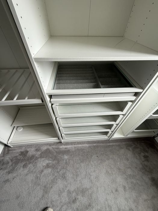 Гардеробна IKEA PAX KOMPLEMENT, шафа ікеа, гардероб