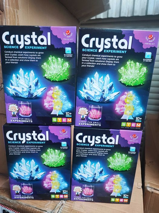 Набір для вирощування кристалів, набір для дослідів фізика хімія