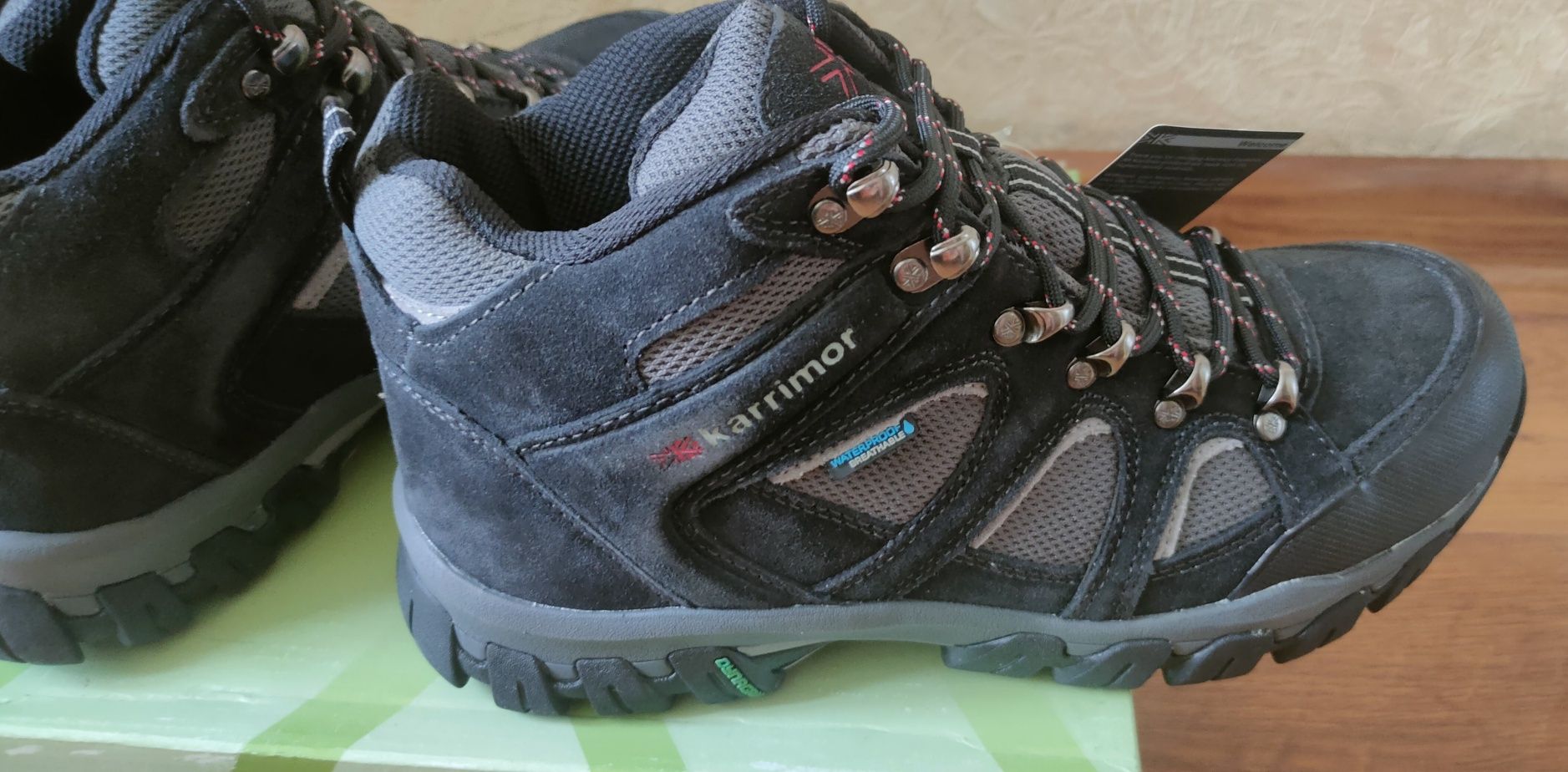 Ботинки трекинговые мужскиеKARRIMOR BODMIN MID 4 WEATHERTITE два цвета