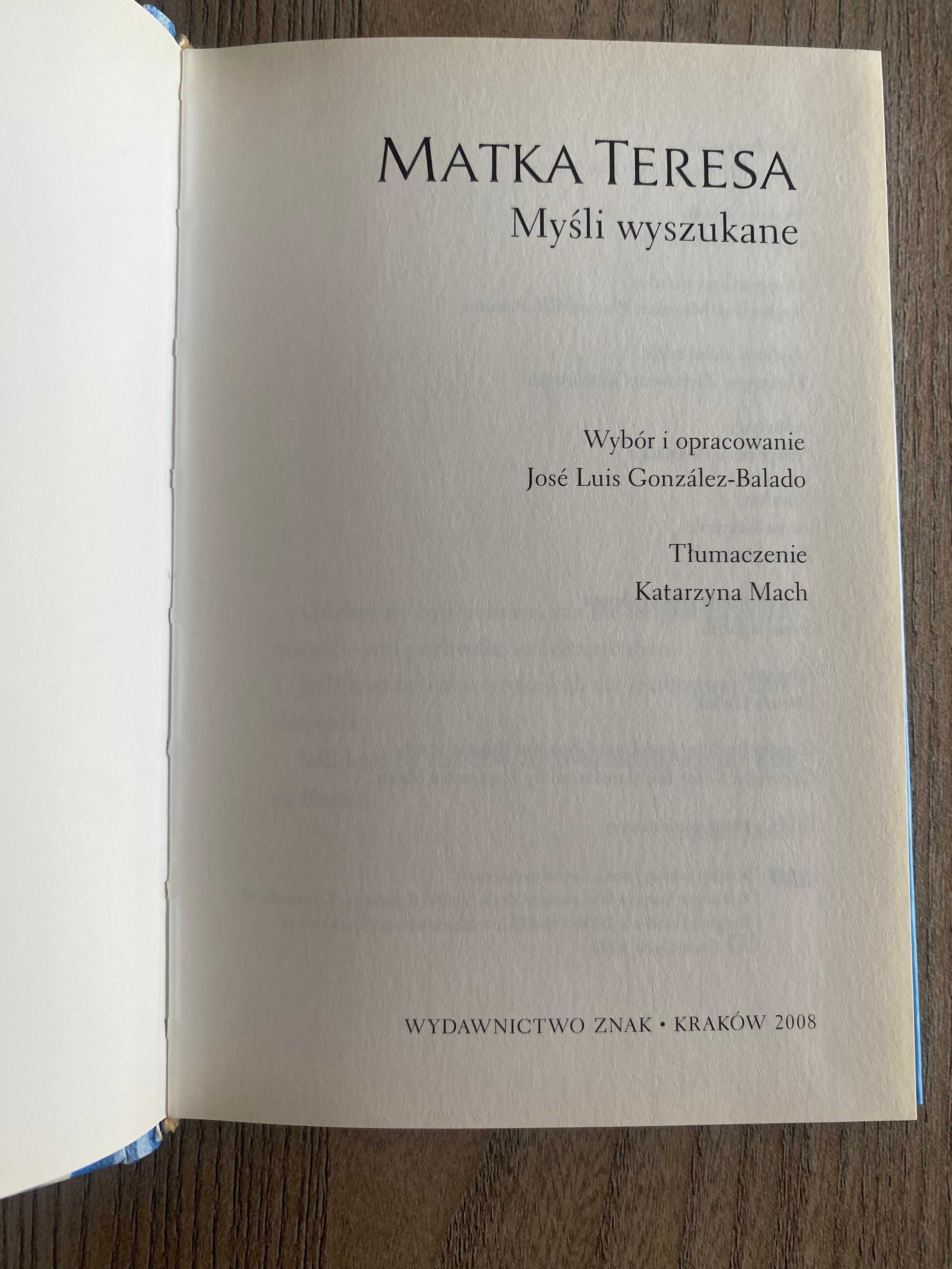 Matka Teresa Myśli wyszukane Jose Luis Gonzalez-Balado
