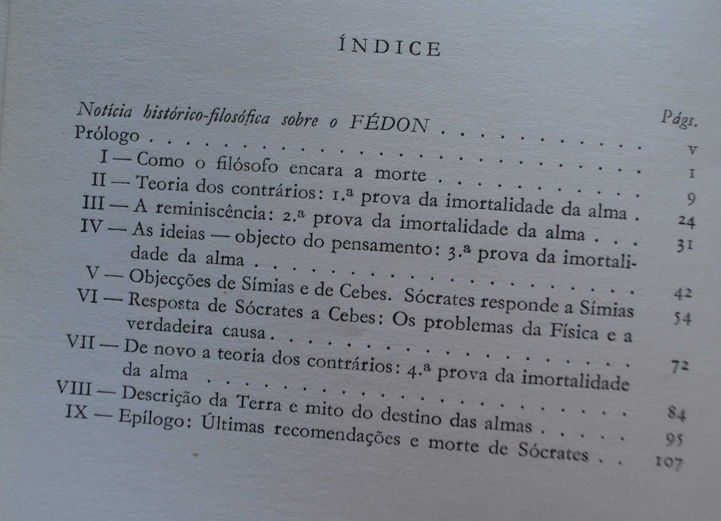 Fédon Diálogo Sobre a Imortalidade da Alma, Platão