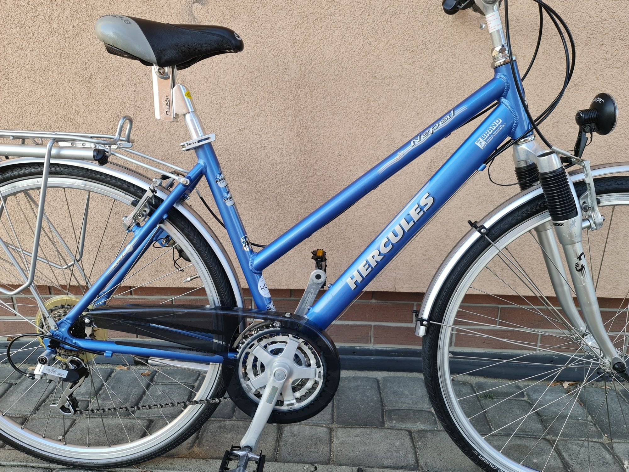 Damka trekkingowa HERCULES koła 28 SHIMANO aluminium rabat WYSYŁKA