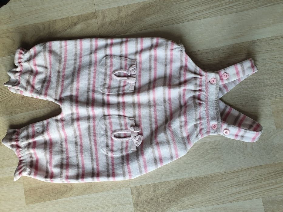 Śpiochy niemowlęce 68 w paski