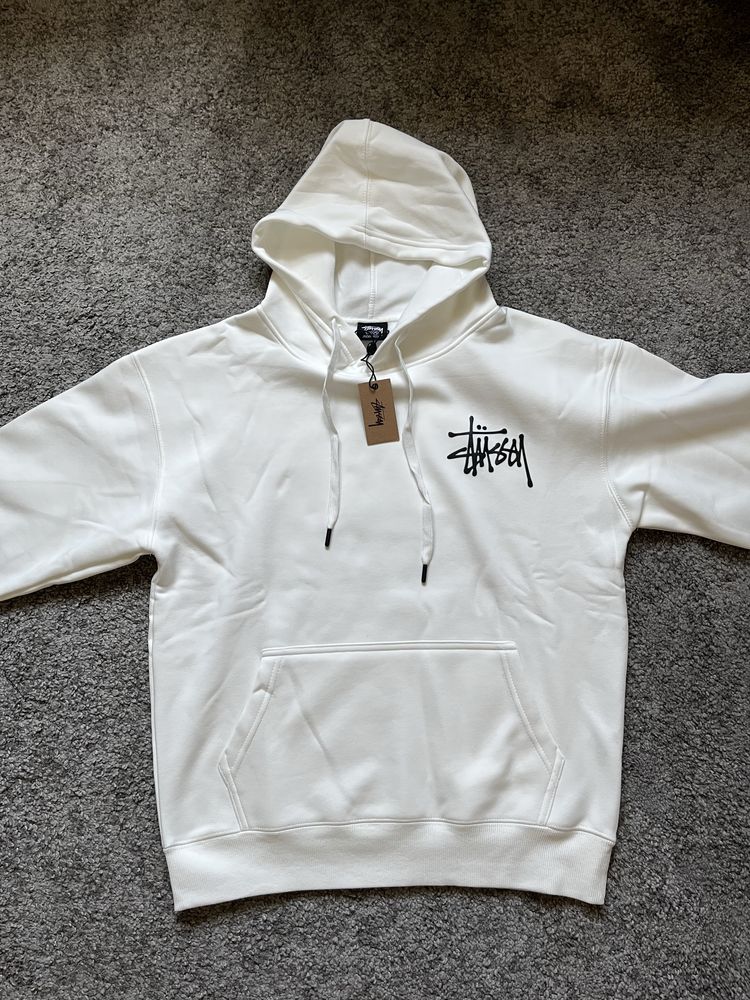 Camisola branca da Stussy