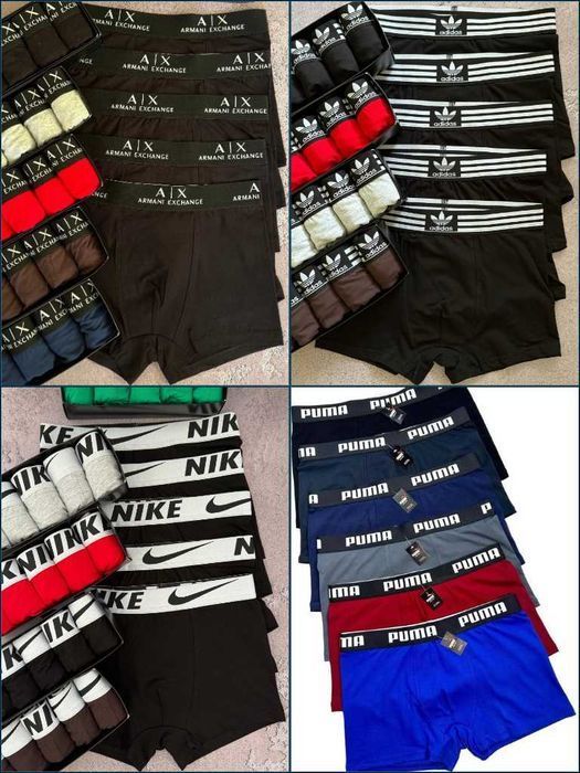 Якісні чоловічі труси CK/Tommy/Lacoste. Мужские боксеры