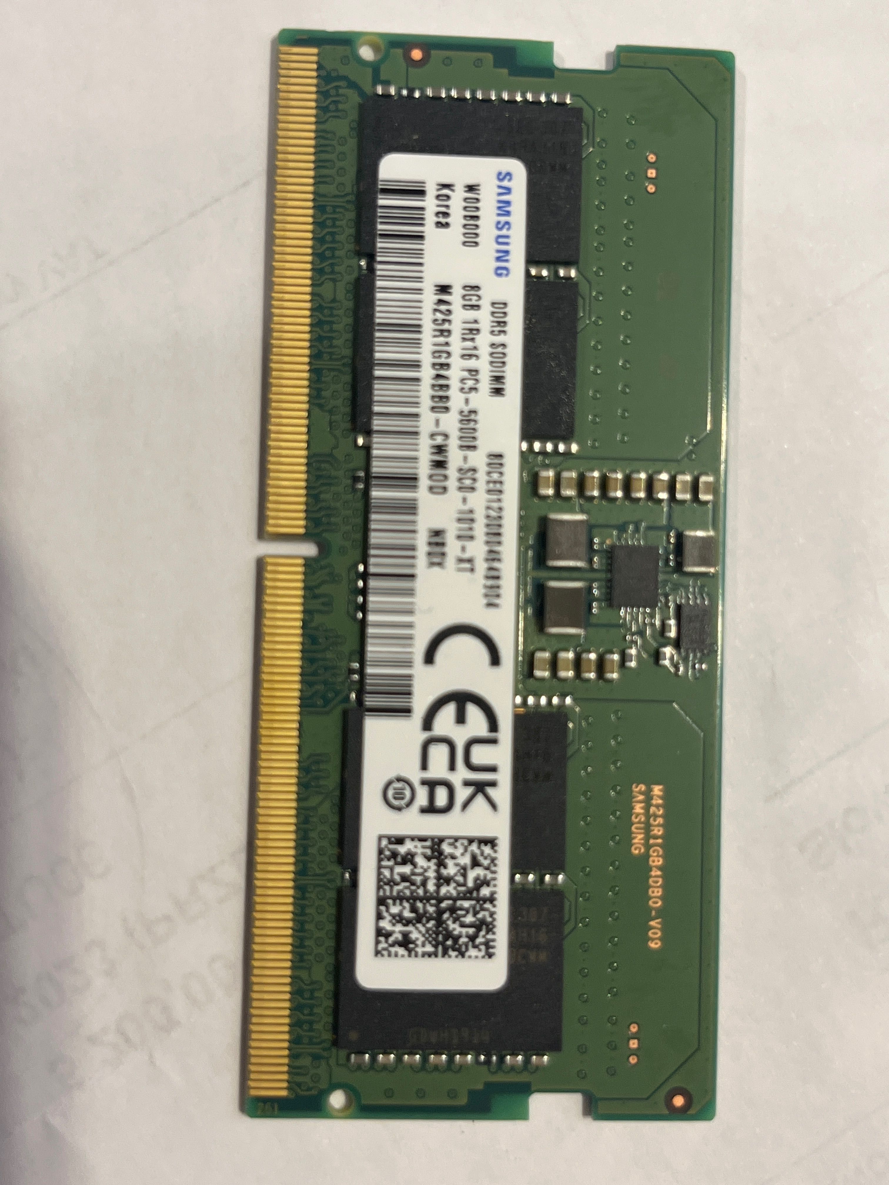 Pamięć RAM SODIMM DDR5 5600 MHz 2 x 8 GB (16 GB)