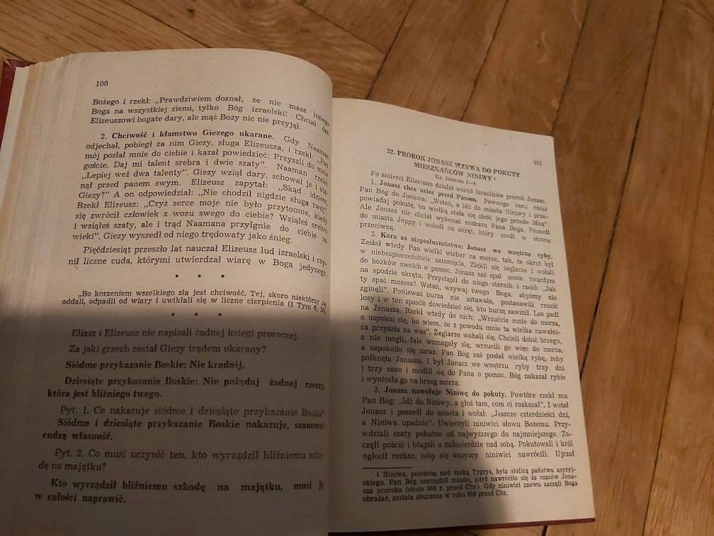 Historia Biblijna Starego i Nowego Testamentu Biblia religia katolicyz