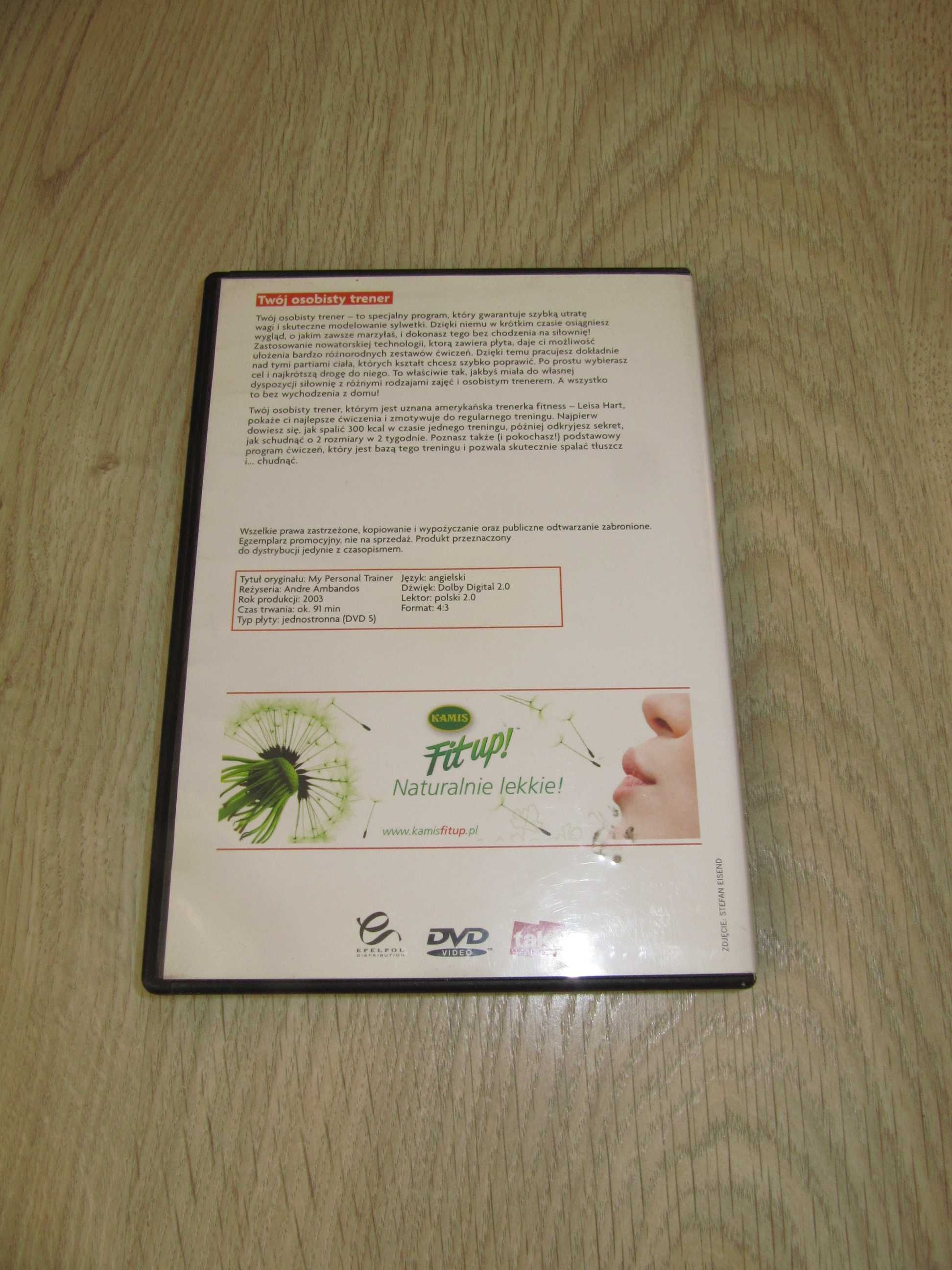 Kurs SHAPE Fitness w domu, DVD nowe, Mokotów