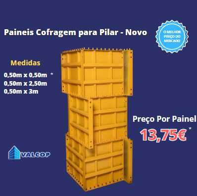 Cofragem Metálica Para Pilar Diversas Medidas - Novo