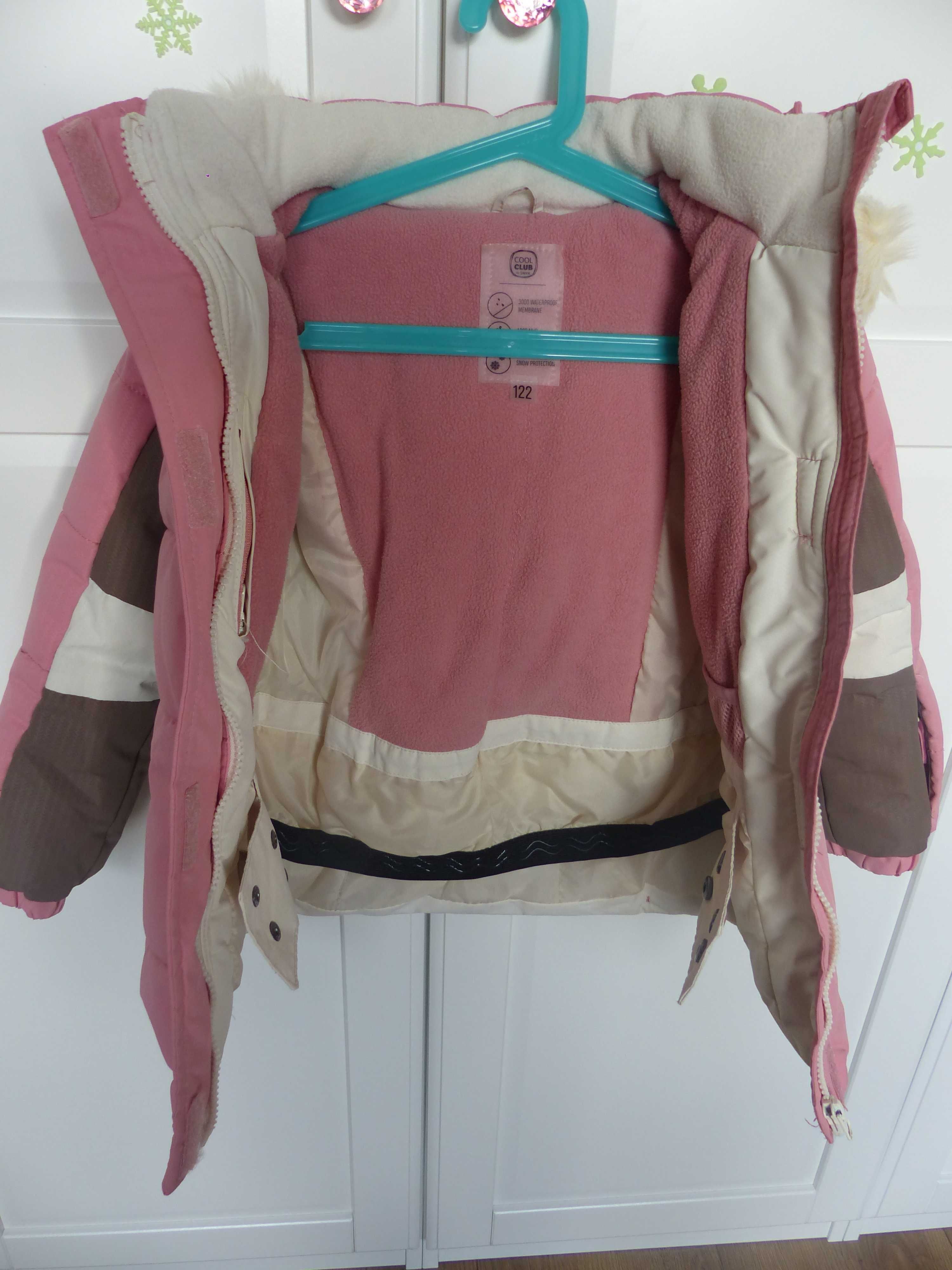Kurtka zimowa Cool Club r. 122 w bdb stanie