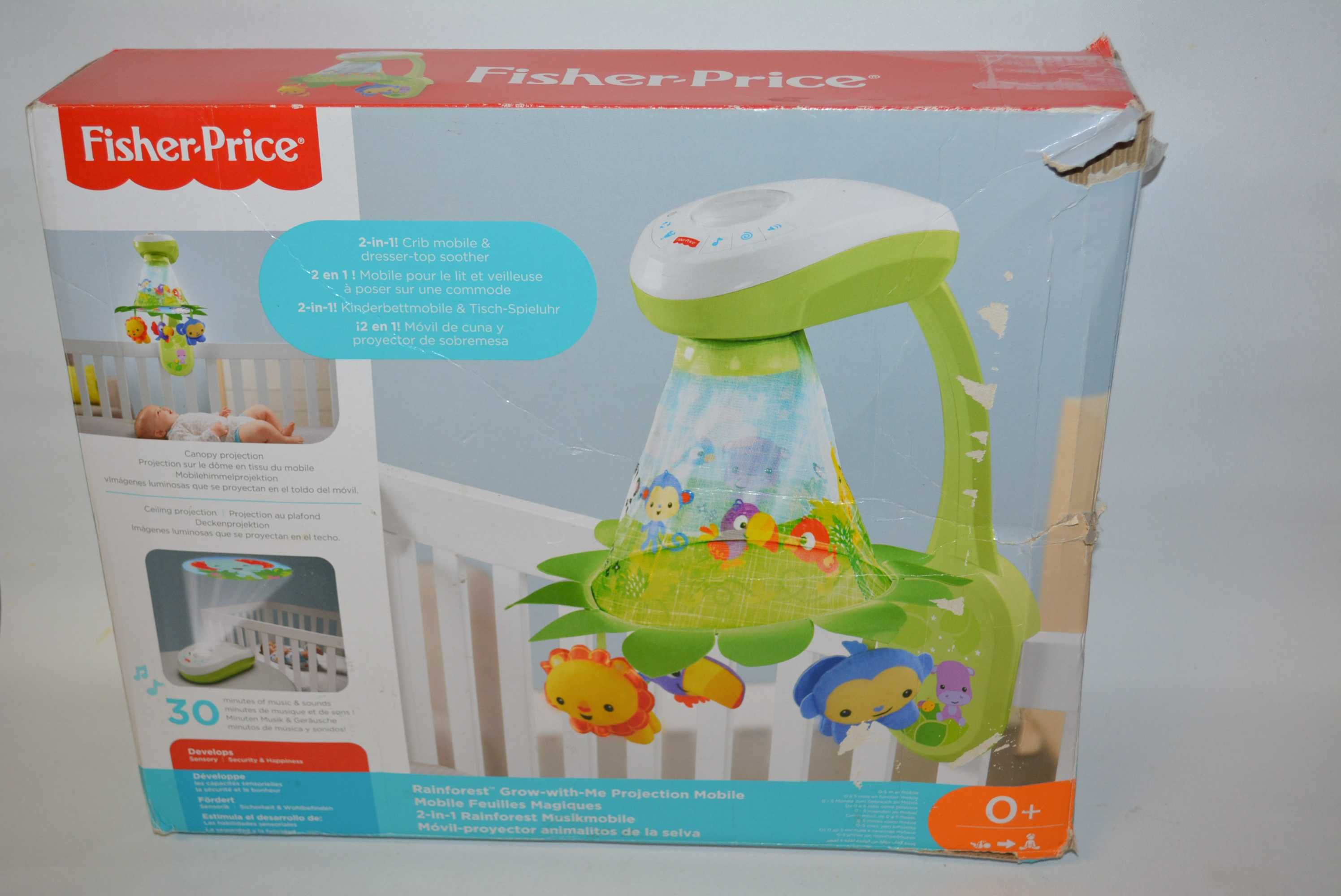 Fisher Price karuzela RAINFOREST pilot  akcesoria !!OPIS!!