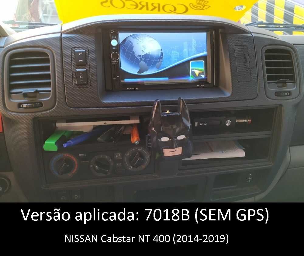 Rádio 2DIN • Nissan CABSTAR Mitsubishi CANTER Toyota DYNA • Android