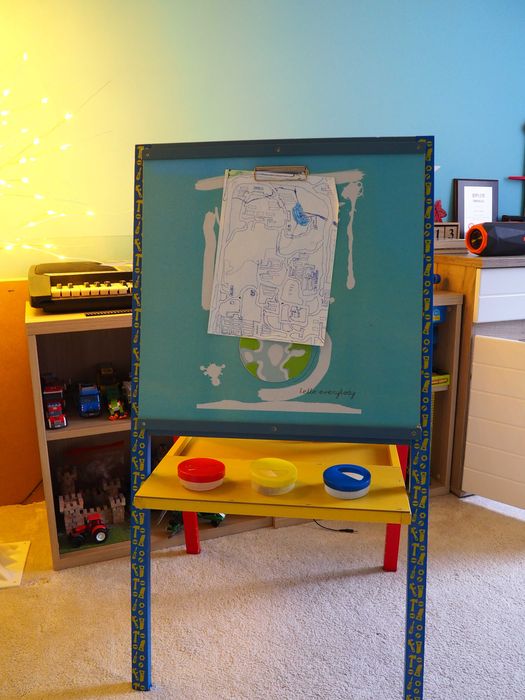 Tablica edukacyjna z nogami Sztaluga 3W1 tablica magnetyczna RZESZÓW