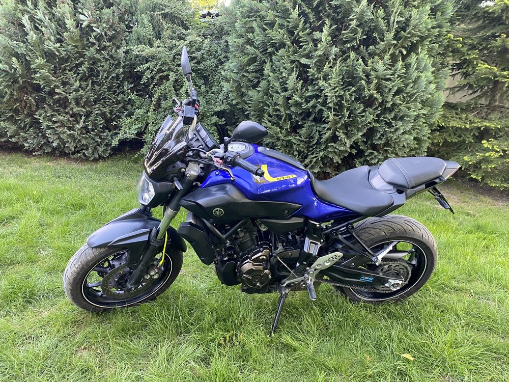 Yamaha MT07 700cm3 2014r