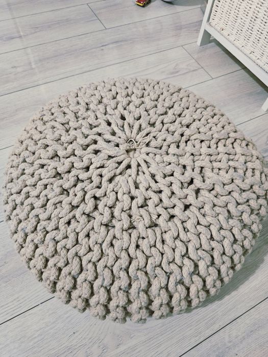 Puf z tkaniny bawelnianej