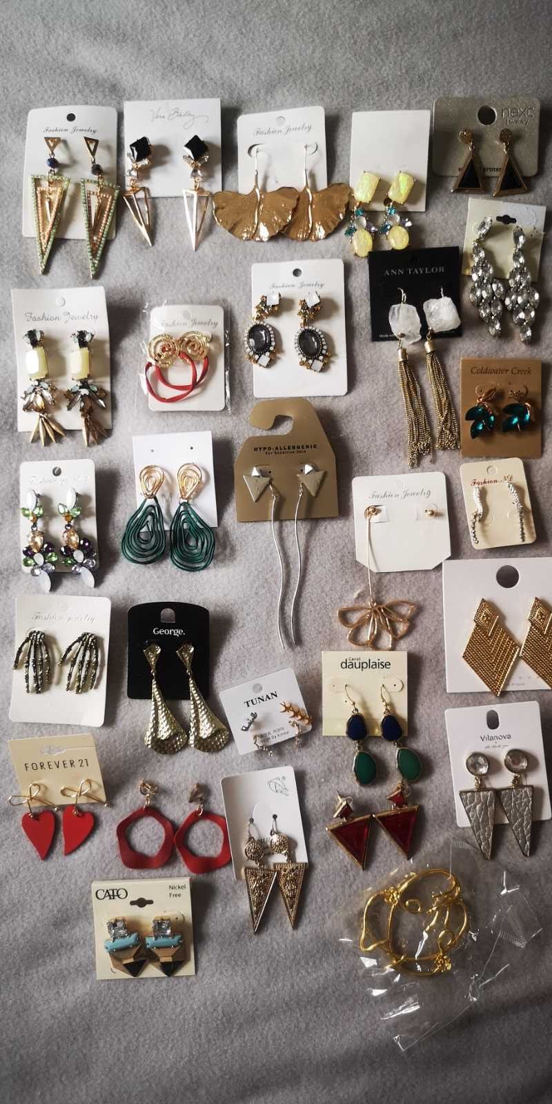 conjunto de 29 brincos