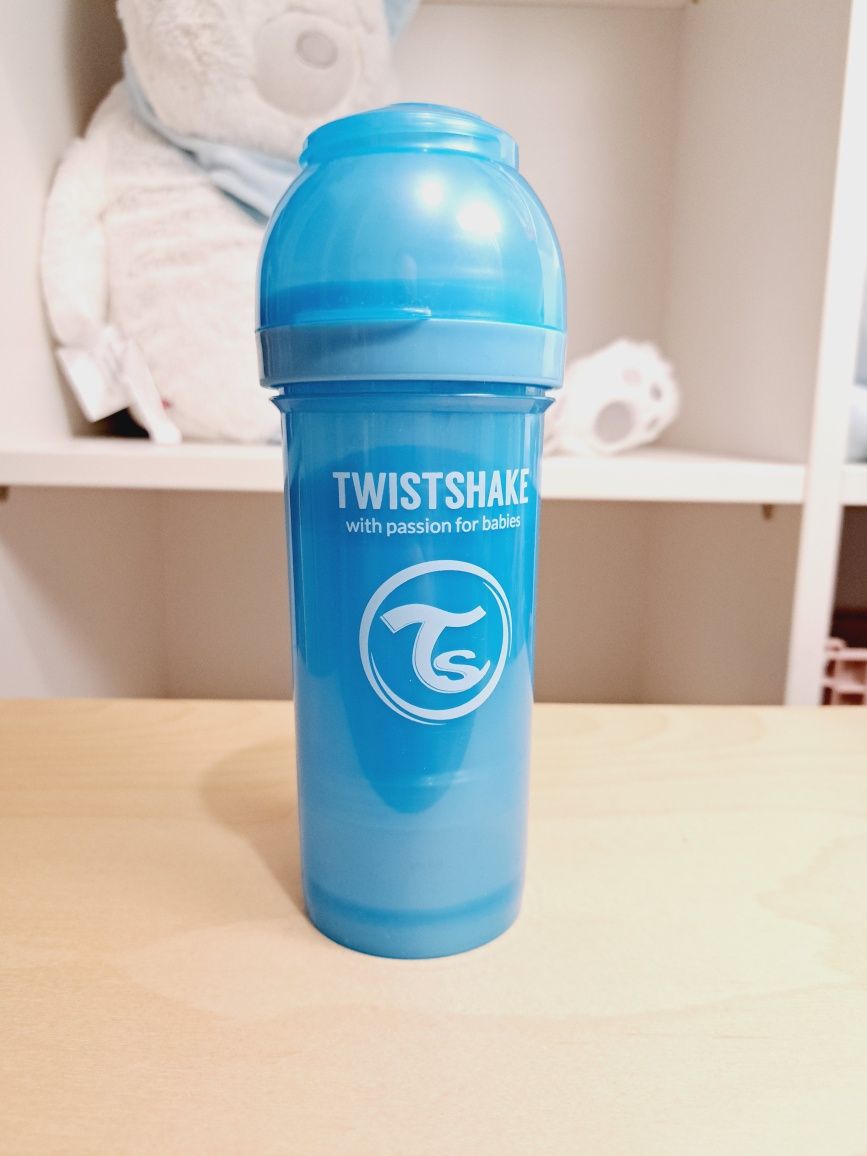 Butelka Twistshake 260ml z pojemnikiem i sitkiem