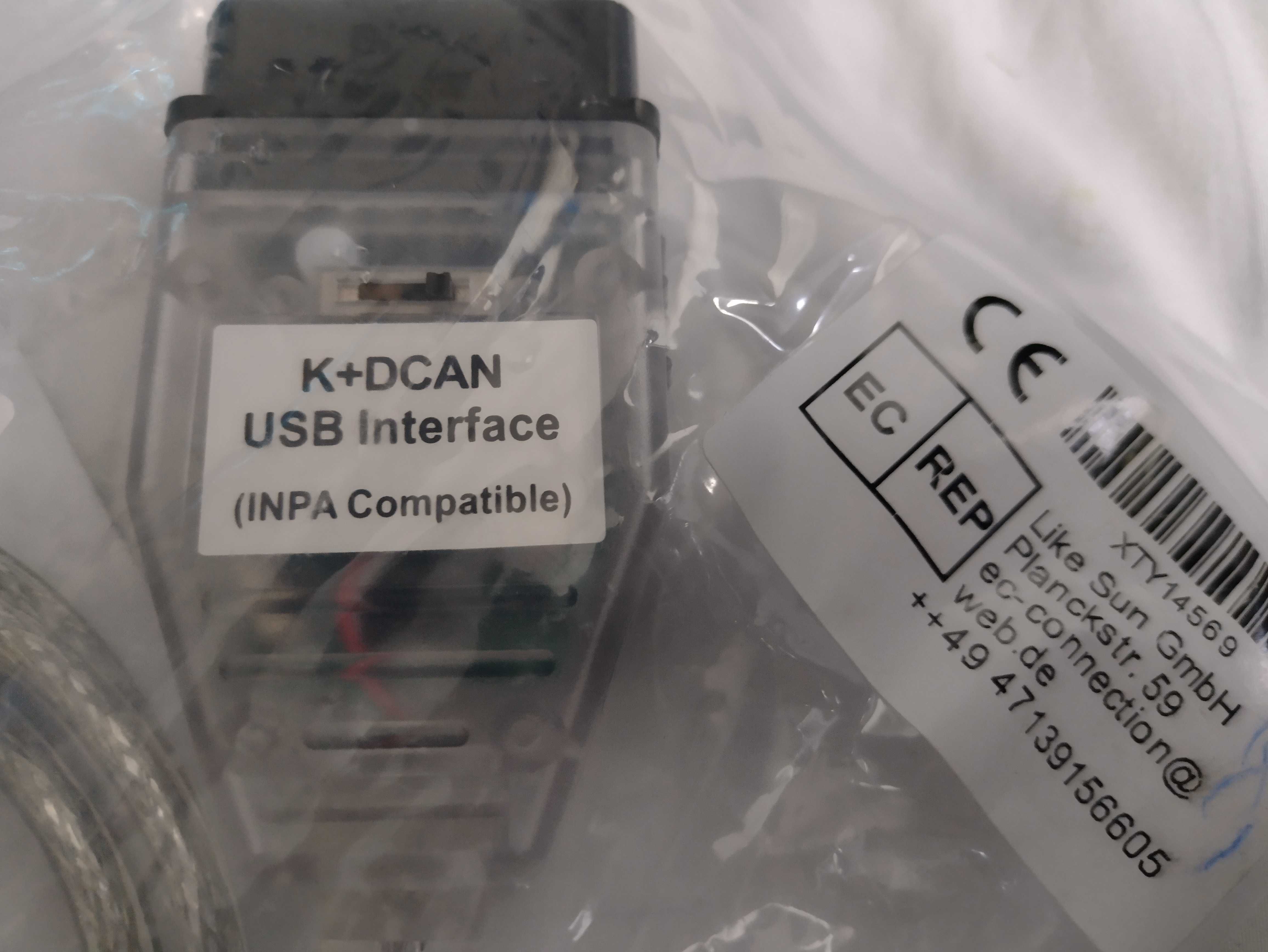 interfejs diagnostyczny USB OBD2 K+CAN