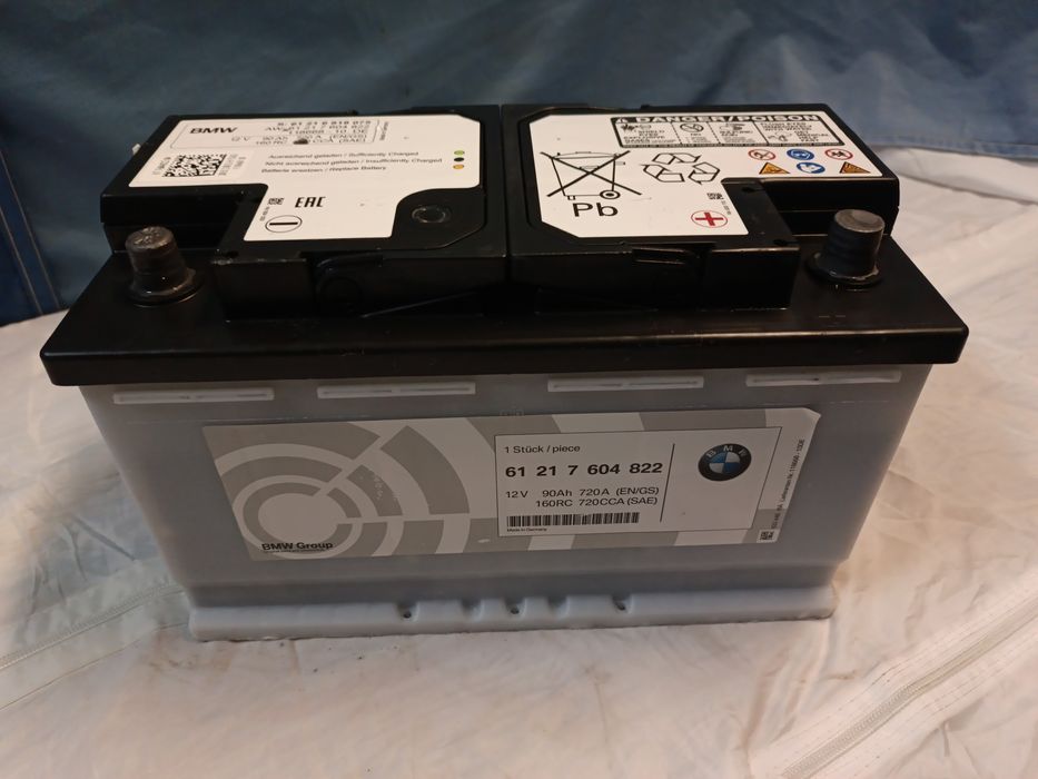 BMW akumulator Oryginał 12V 90AH 720A
