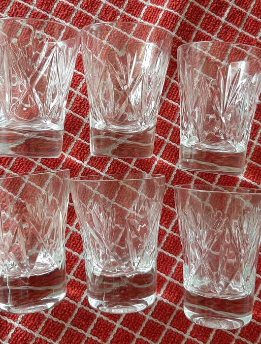 Чарки кришталь кришталеві