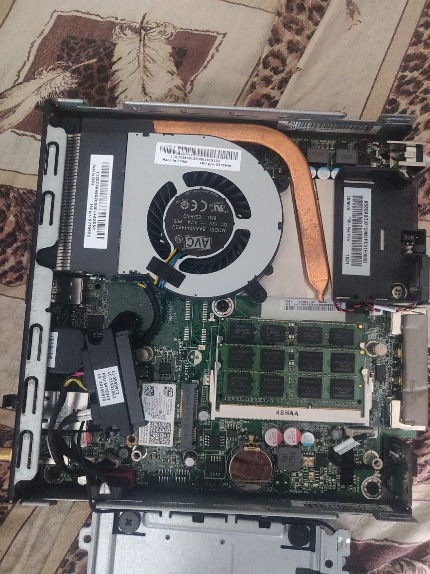 Мини ПК Неттоп Lenovo ThinkCentre M93p Tiny USFF i5-4590T 4/4 ядра