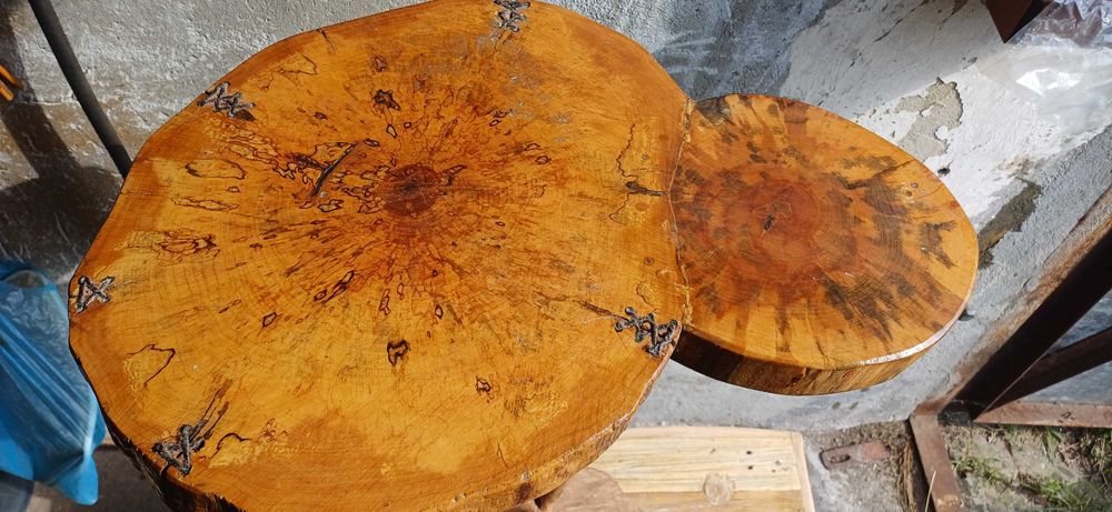 Stolik MIODOWY drewniany HANDMADE