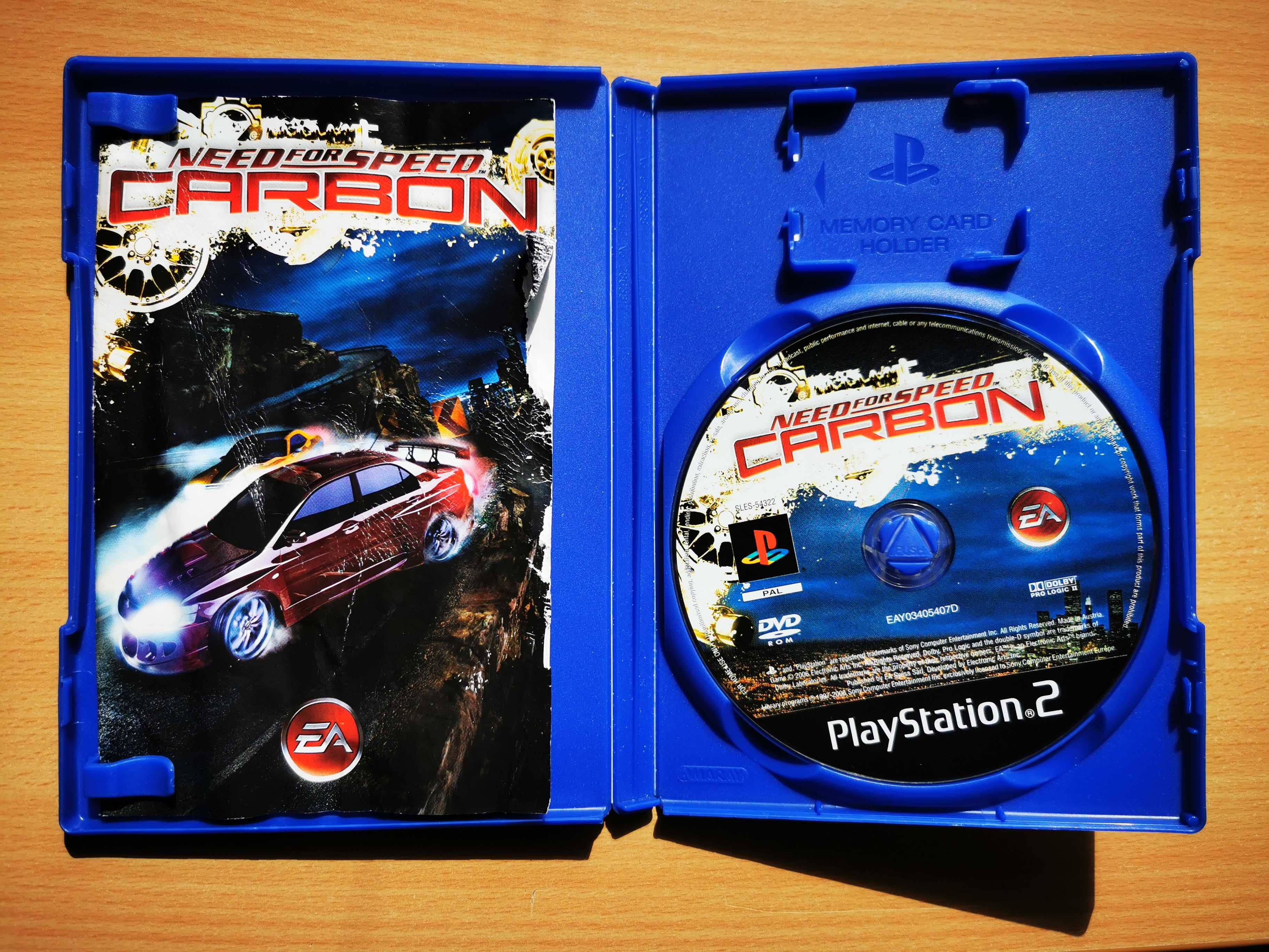 NFS Need for speed Carbon PL PS2