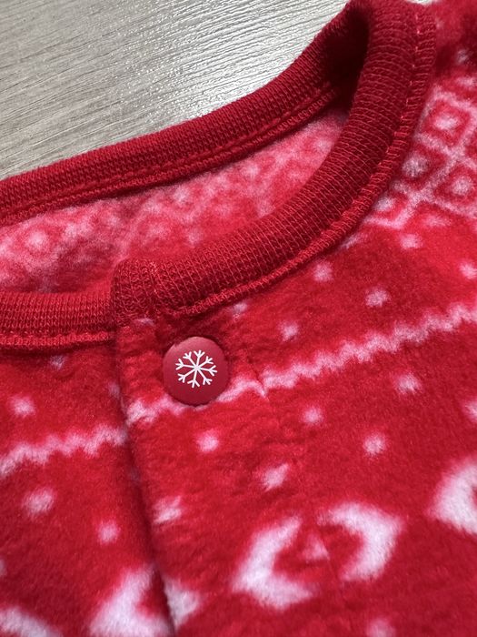 Новогодний флисовый человечек f&f до 3 месяцев