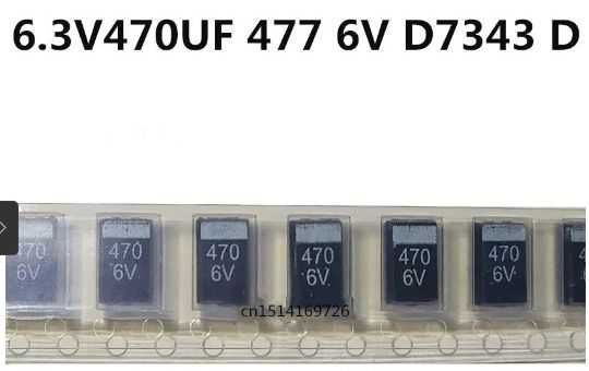 SMD Танталовий конденсатор 2.5V 330UF/6,3V 470UF для заміни  Nec Tokin