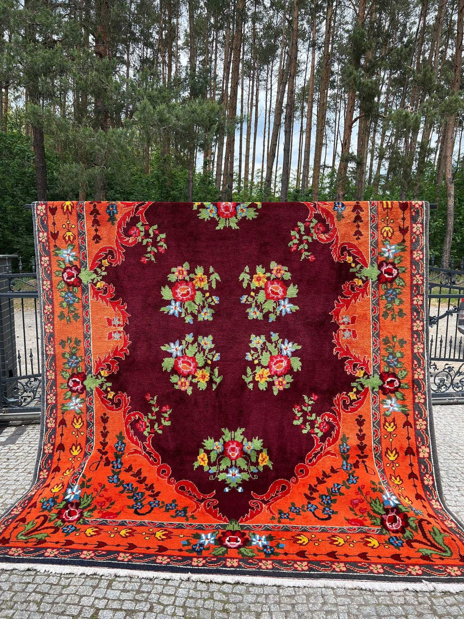Perski ręcznie tkany włnianh dywan 420x300 gal 18 tys