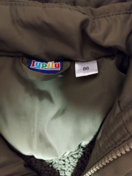 Kurtka zimowa dla chlopczyka rozmiar 86