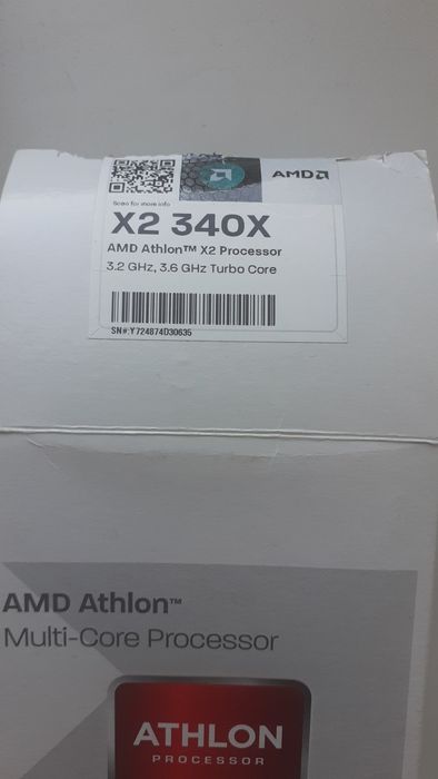 Процесор Amd athlon x2 340x