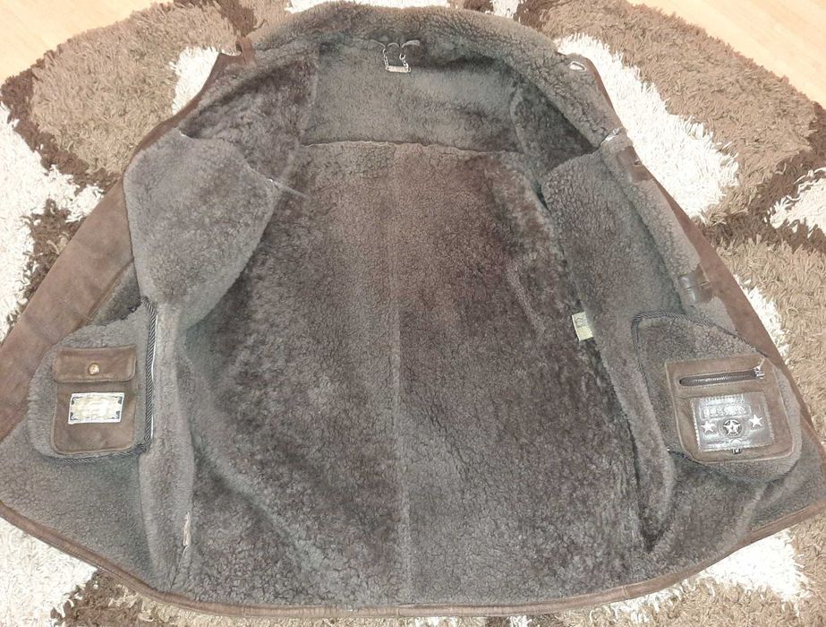 Натуральная дубленка мужская