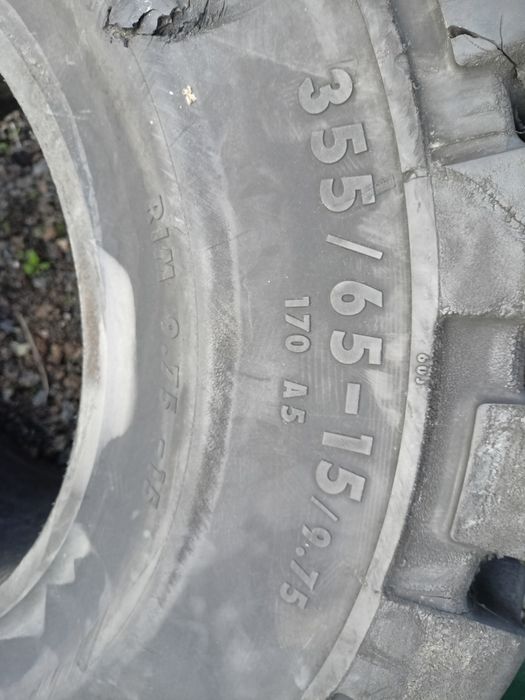 Koła pełne widlak 355/65-15