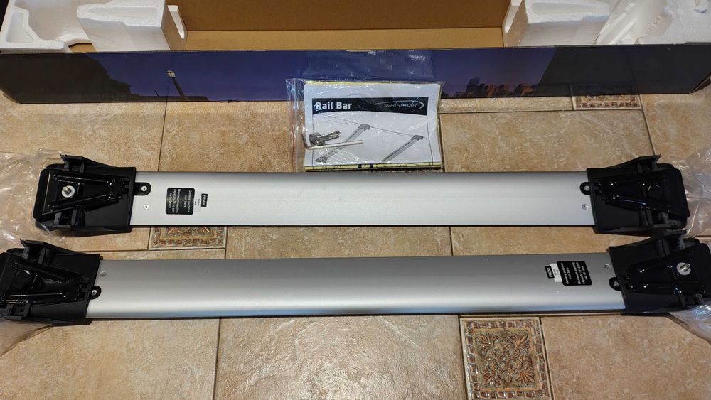 Багажник на рейлінги Whispbar Rail Bar S53 96/102 см