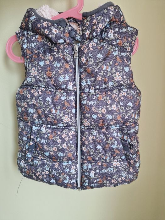 Bezrękawniki/kamizelka ZARA 116 ciepła