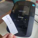 Drukarka etykiet Brother QL-700 + 2 rolki