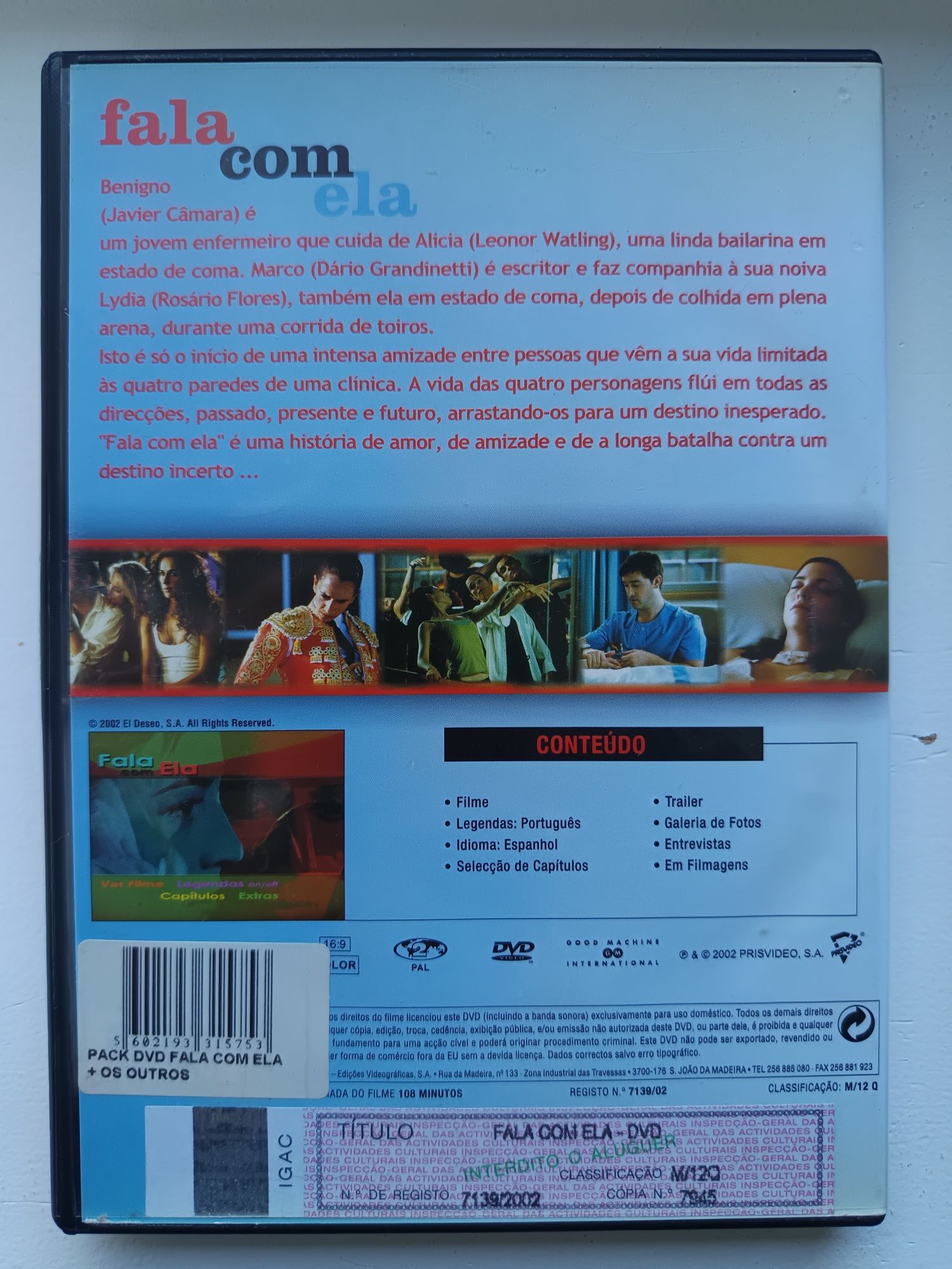 DVD fala com ela - Pedro Almodóvar