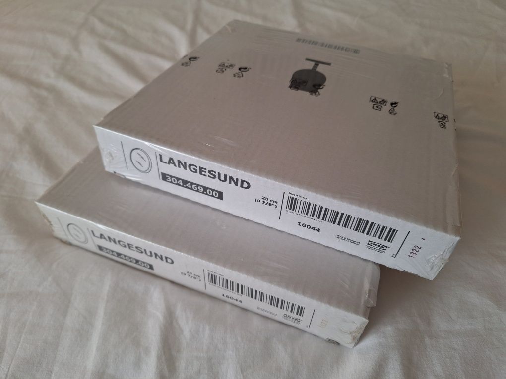 Espelho 25 cm IKEA Langesund redondo - novo, na embalagem original