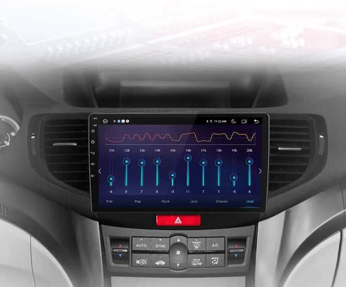 Radio Nawigacja Honda Accord 8 (2008 - 2012) Android Auto, 8GB, 256GB