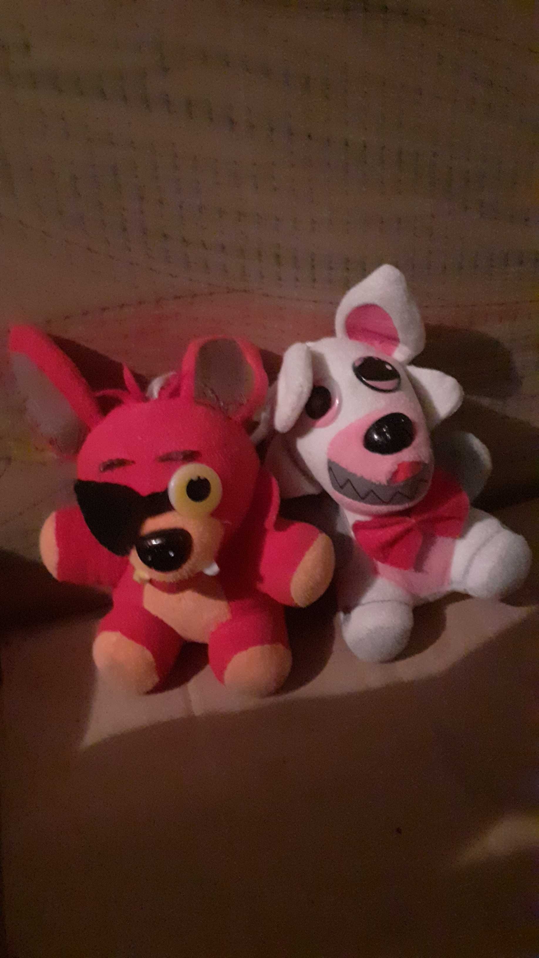 FNaF foxy mangle maskotka foxy pluszak