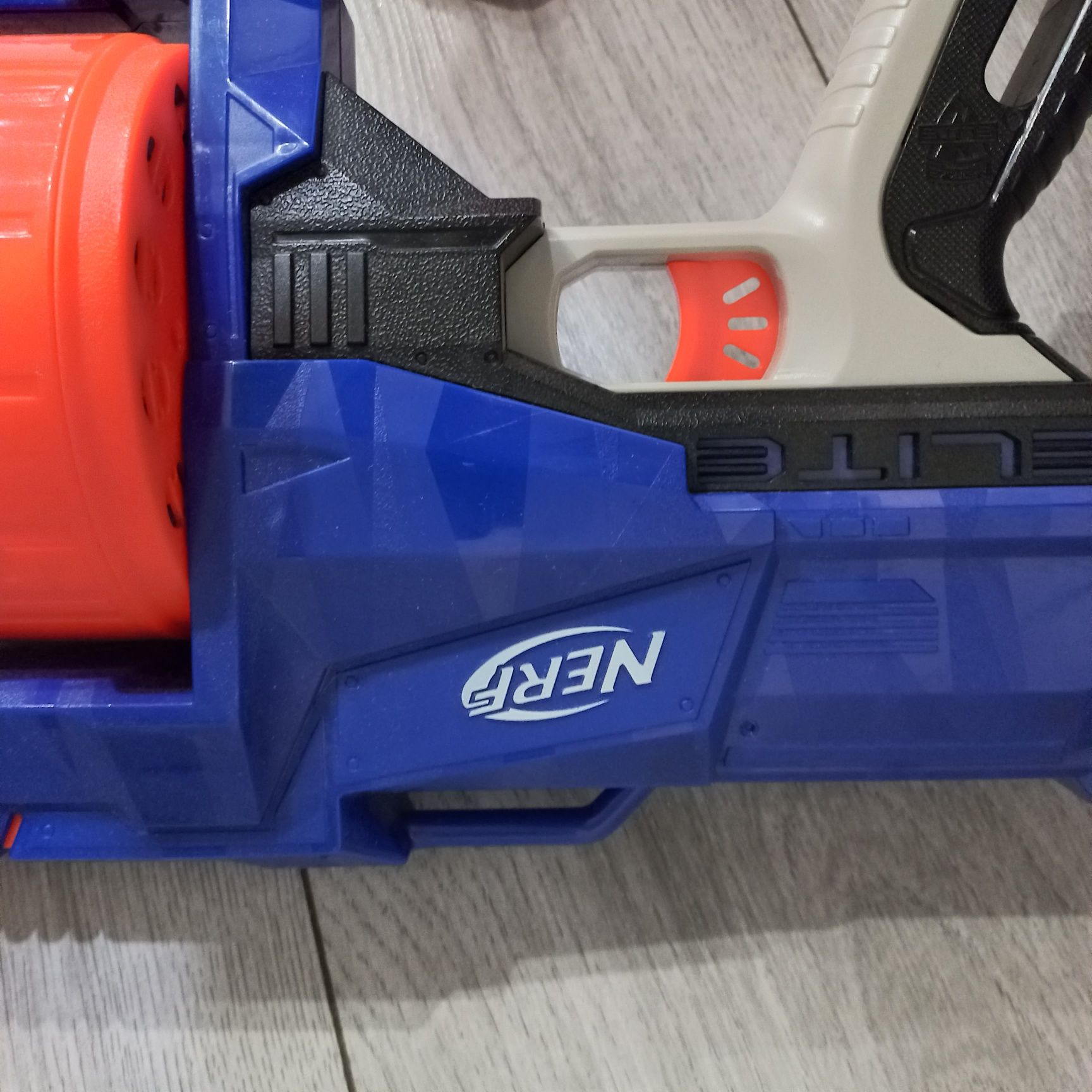NERF ружье с барабаном
