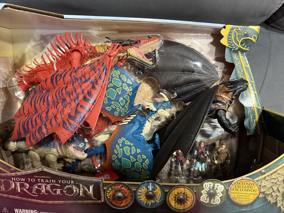 Набір фігурок Dragons Як приборкати дракона Фінальна битва